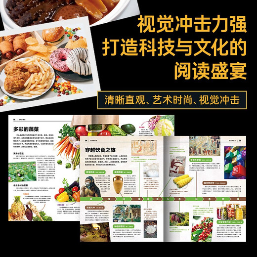 
The Complete Book of Chinese Children's Encyclopedia, Volume 2, The Mystery of Food (Primary School Students Aged 7-10 Years and 2nd Grade Reading 100,000 Why Children's Science Popular Science Encyclopedia) 978755**15055