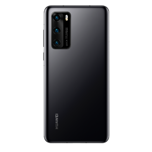 Huawei HUAWEI P40 Second-hand mobile phone Second-hand Huawei mobile phone Kirin 990 5G full-screen Android smart Photo gaming mobile phone Bright black 8G+128G [Give 3C super fast charge] 95 new