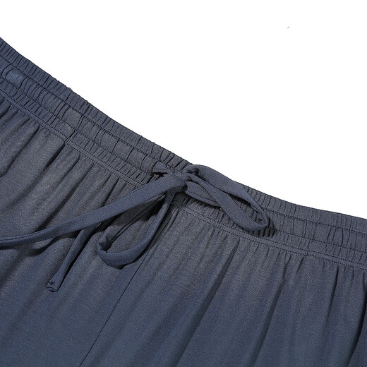 Aimer (AIMER MEN) [clearing goods and removing] 22SS Gaomo Sleeping Home Series Shorts Men's Pajama Pants New Product NS42F672 Medium Gray 83B XL (175)