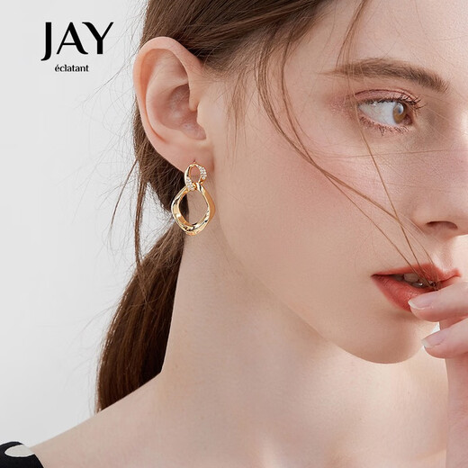 Jay 2025 new design rhombus earrings for women, birthday gift for girlfriend
