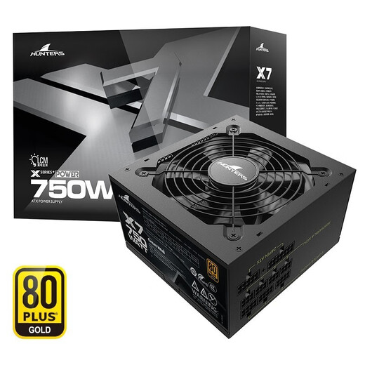长城（Great Wall） X系列台式机电脑电源80PLUS金牌认证电源全电压 750W全模【X7金牌 防漏电】