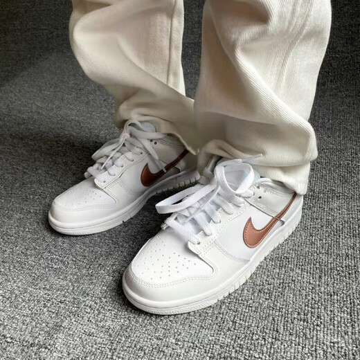 耐克（NIKE）DUNK LOW潮流百搭运动户外板鞋DH9765_100 白色 36.5 /37.5鞋内长一样随机发货
