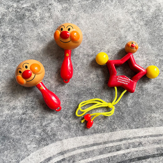 Bobbit Bread Superman Newborn Baby Hand-Ringing Sand Hammer Rattle Soothing Toys 0-6-12-month-old Baby Grabs 3 Sand Hammer 1 pair + Rattle + Manhattan Ball No holes