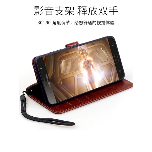 Ju xiaozhi подходит для корпуса Oppok9x мобильного телефона Flip кожаный корпус PGCM10 Card Card Card Case Full-Package Anti-Fall Soft Inner Shell Magnetic Bucte Cover для мужчин и женщин Oppo K9X [Brown]