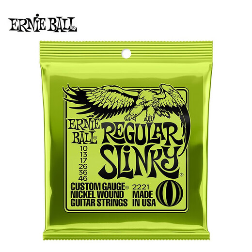 ERNIE BALL American-made EB electric guitar strings ErnieBall electric guitar strings 6 set 2221 classic model