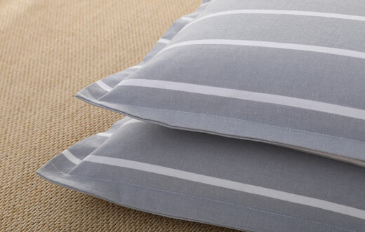 Manshidai old coarse cloth pillowcase pillowcase 1 cotton Shandong specialty old coarse cloth pillowcase 1 thickened zipper type adult student simple gray 70*45 pillowcase one