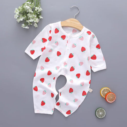 Disney's same type of baby girl's onesie is available in two summer clothes for more than four months and three boys' summer clothes, eight long-sleeved thin styles, summer sky blue, size 66, recommended for 3-6 months, weighing within 13Jin [Jin is equal to 0.5kg]