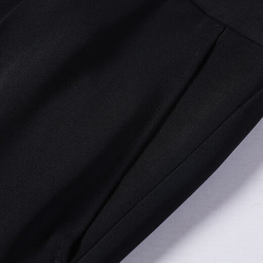 
Liangxin Eslite trousers men's autumn and winter thick style, no ironing, anti-wrinkle drooping casual suit pants middle-aged and elderly high waist loose straight trousers 687 dark gray without folding style 32 waist 2 feet 5