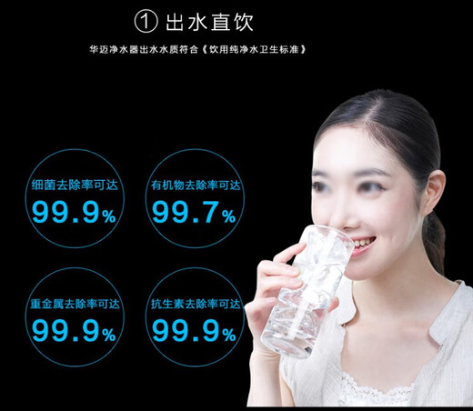 钻芯适用于美的10英寸MRC1583A-50G(升级版) 二年滤芯套装（优质世韩膜）