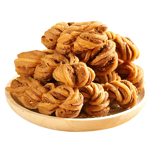 
Authentic Tianjin-style marijuana flower handmade casual snacks specialty snacks whole box crispy salty independent small package Sesame flavor 30 pieces about 1050g