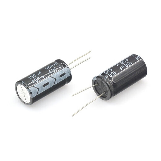 400v150uF aluminum electrolytic capacitor volume 18*35 electronic components in-line aluminum capacitor 150 microfarad 400 volt electrolytic capacitor 400v150uF volume 18*355 pieces