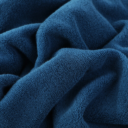 Antarctic Xinjiang cotton pure cotton bath towel 100% cotton absorbent adult thickened towel non-shedding blue 70*140cm