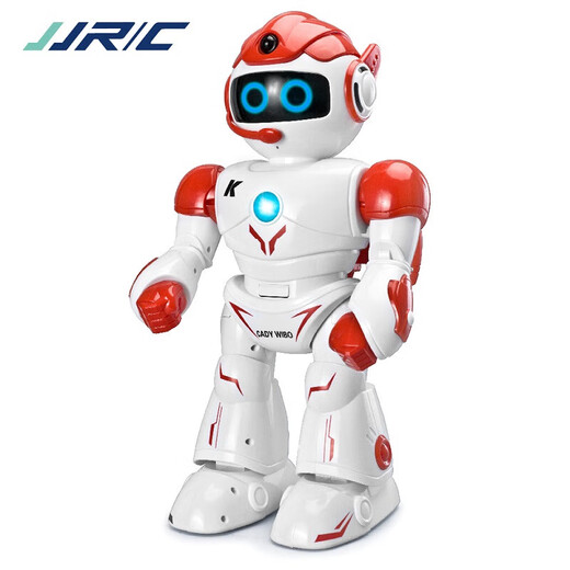 JJRIC六一儿童节礼物智能机器人大号机械人玩具男孩1-3岁生日礼物4-6岁 柯迪威搏-K19【红色】APP+遥控 好玩有趣早教儿童机器人玩具
