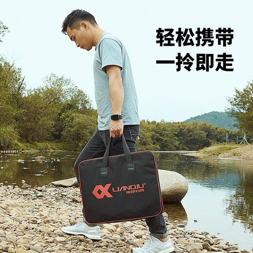 LIANQIU even ball fish protection net bag fishing protection bag black pit competitive rubberized thickened anti-hanging quick-drying non-smell luminous rectangular fish protection 45cm 2.5m square (stable installation 250Jin Jin is equal to 0.5kg catch)