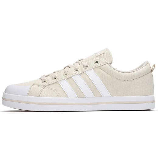 阿迪达斯 （adidas）帆布鞋男鞋复古运动鞋百搭低帮休闲鞋板鞋海外直邮 AW3889白色 42