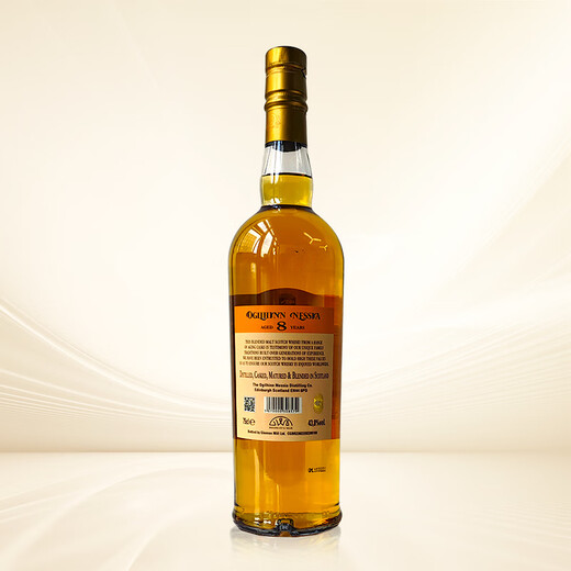 Ogilhinn Nessia global limited edition 8-year-old blended malt whiskey imported from Scotland as a gift 6 bottles