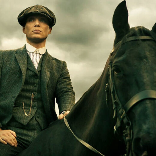 Di Shuqi Peaky Blinders wool octagonal hat men's Razor Party British beret retro literary newsboy hat fashion painter hat black 58-61