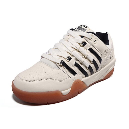 Chaussures sportives et décontractées de Kswiss Big White Bear Slam Retro Tennis Chaussures 9275-SI-18 09275-202 41