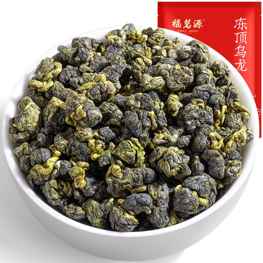 福茗源茶叶 台湾冻顶乌龙茶 2025新茶高山茶柯冷泡袋装500g茶叶自己喝