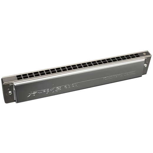 Tongbao TOMBO new 6624SPRO 24-hole polyphonic harmonica upgraded electroplating seat plate adult professional performance gift A tune