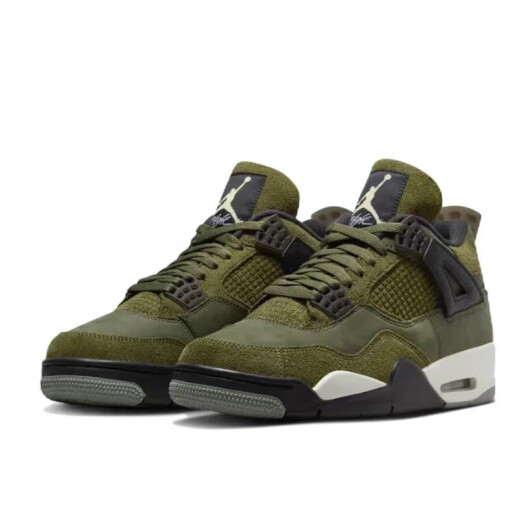 
Nike (NIKE) men's shoes Air Jordan 4 AJ4 Joe 4 Zhongbang University Blue Sports Shoes Casual Retro Basketball Shoes FB9928-200/FB9927-200 Military Green 43