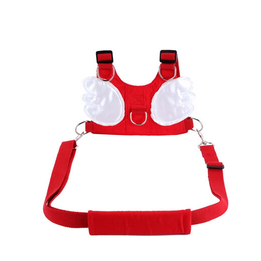 Yezhi baby toddler with baby learning to walk traction rope safety anti-strangle and breathable children's anti-lost baby artifact children's toddler anti-lost belt with red