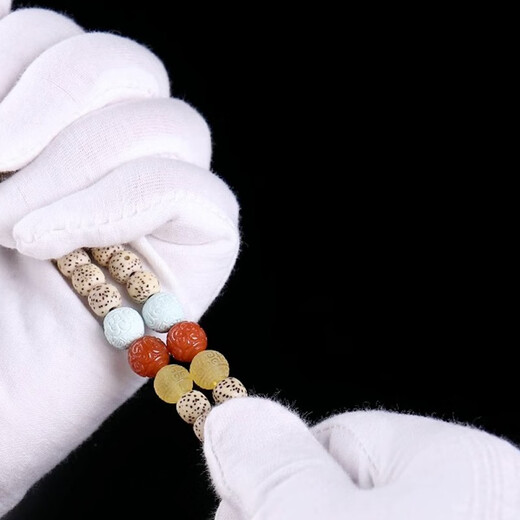 Jingji Wenwan Maintenance Tool Set Large Rudraksha Olive Walnut Bracelet Maintenance and Cleaning Brush Accessories Wenwan Maintenance 12-piece Set