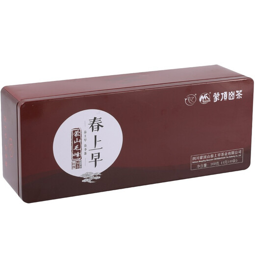 春上早毛峰茶叶 2025新茶特级绿茶蒙顶山茶独立小包礼盒装自己喝 蒙山毛峰 160g*1盒
