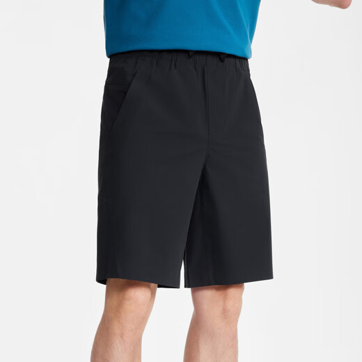 
AIGLE spring and summer classic UPF50+ UV anti-spraying instant cool sunscreen shorts men black AW692 42 (175/84A)