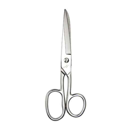 There are two all-steel exquisite scissors, handmade scissors, children's safety scissors, exquisite stainless steel, special office scissors, 4 inches, all steel color, 12CM