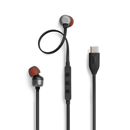 JBL TUNE310C Wired Headphone Type-C Interface Stereo In-Ear Headphones Computer Headphones Suitable for Huawei Apple USB-C Interface Mobile Phones [New Product in 2024] Blue