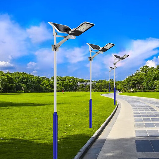 Xinguangda Solar Street Lights Outdoor Street Light Pole Complete Set New Rural Telephone Pole High Power Solar Lighting 6 Meters Solar 4 Meters 100 Watt Complete Set