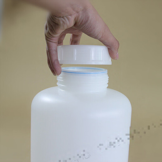 5L extra thick plastic bottle HDPE high density polyethylene reagent bottle acid and alkali resistant filial pail barrel 1L2L3L10L 500ml wide mouth HDPE