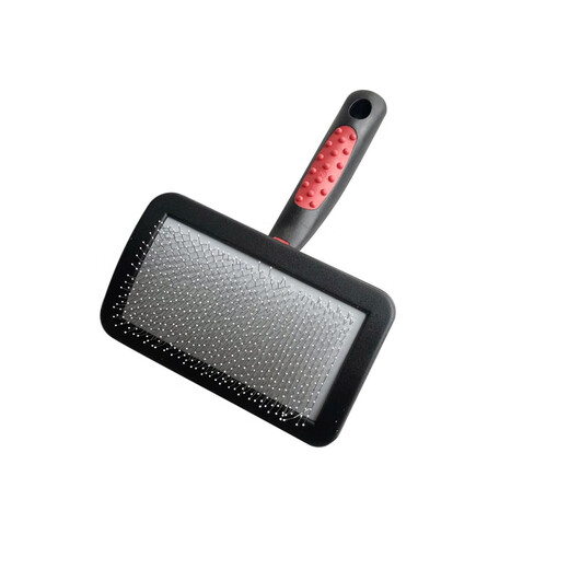 Chuanji cat pain-free comb, dog comb, pet hair pulling and knot opening beauty fluffy needle comb NHP124 (with magic beads soft needle-M size)