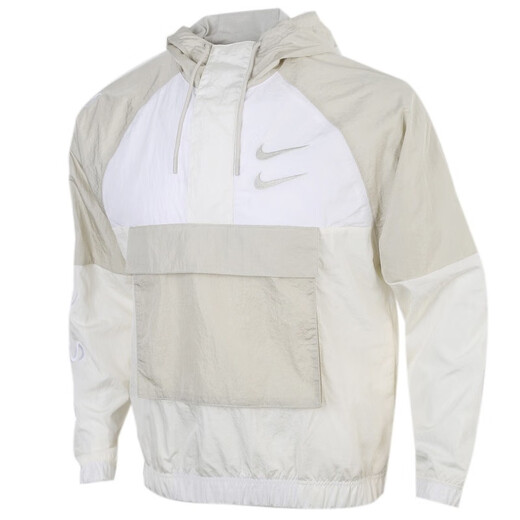 Nike (Nike) Новая спортивная спортивная спортивная плетеная куртка для мужского спортивного капюшона.