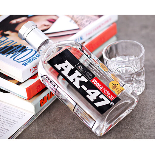 AK-47 vodka AK-47 foreign liquor base liquor 40 degrees 700ml classic original bar cocktail bart combination 500mL 1 bottle single bottle