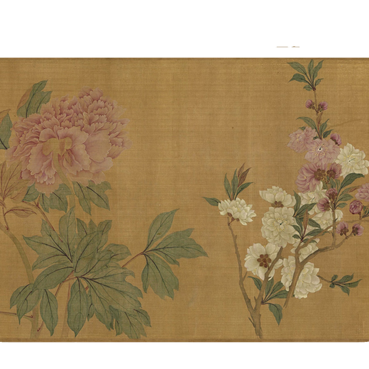 [Equipado directamente con auto-operado] Wang Yuan Flower Flower Flower y Pintura de pájaros Auspicioso pintura auspiciosa Pintura literaria Copia literaria Regalos de pintura antigua
