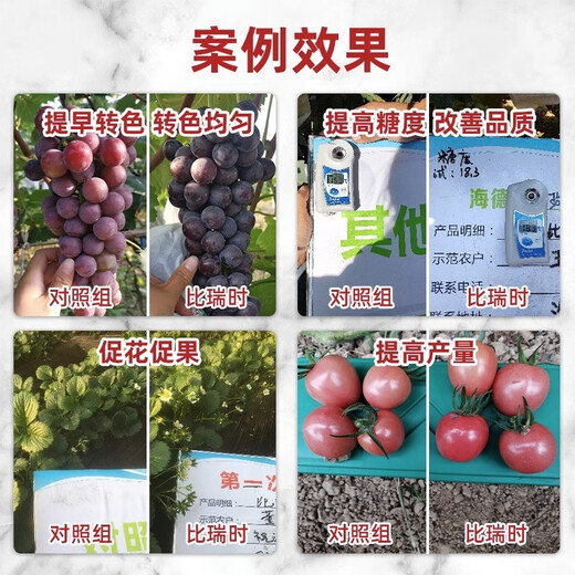 进口比瑞时688高能亚磷酸有机液体肥蔬果专用肥膨果提糖转色增香 比瑞时 1kg*1瓶