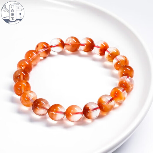 Ting Baiyu asks the red rabbit hair treasure pot crystal bracelet for women natural red hair crystal bracelet for one thing one certificate red crystal 13mm/1477