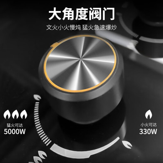 Yingqi (Yingqi) Estufa de gas natural Doble estufa Hot Stove Hot Glass Doble Stove Dos Jz (Y/T) 695G82