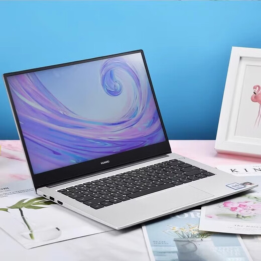 Huawei Huawei/Huawei laptop high-end i7 office business college student e-sports game portable thin and light notebook Huawei D15-i78550-16G-1TB independent display 2G