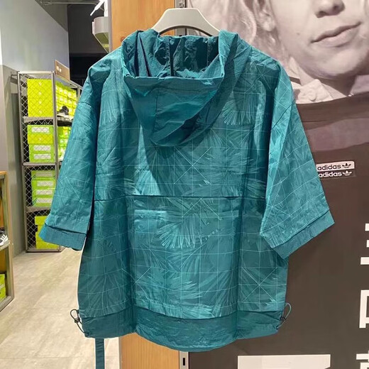 阿迪达斯 （adidas）夏季连帽男运动休闲速干舒适短袖夹克HE9928原699 HE9928 A_S