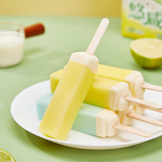 Meiji lime salted cream ice cream, raw coconut salted cream ice cream 48g*10 pieces