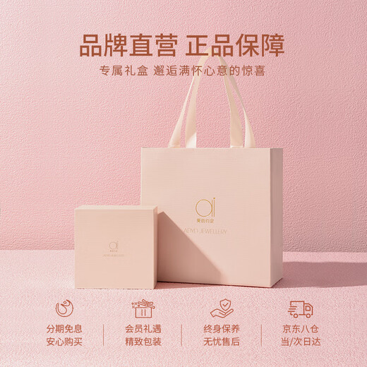 Promise of Love 18k rose gold four-leaf clover necklace for women, gold clavicle chain, anniversary birthday gift for girlfriend