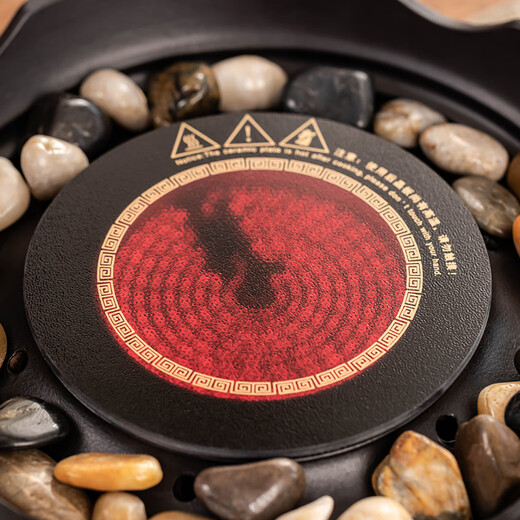 Porcelain friends tea-making stove around the stove household indoor complete set of electric ceramic stove tea-making set ceramic charcoal grilled milk can pot