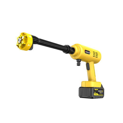 志高（CHIGO）无线洗车锂电高压水枪清洗机家用庭院洗地便携多功能神器L5无刷款