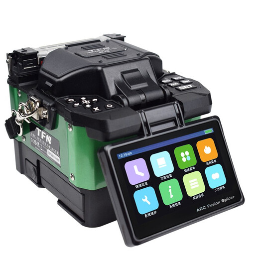 TFN Faser-Spleißmaschine Fate M3 Touchscreen Hot Schmelzmaschinenfaser Schmelzmaschine Vollautomatisch 50 km Hauptlinie Drei-in-Eins-Fixture-Trunk-Maschine M3 Faser Spleißmaschine Fremde (optionale englische, französische, japanische, russische, koreanische und thailändische Sprachen)