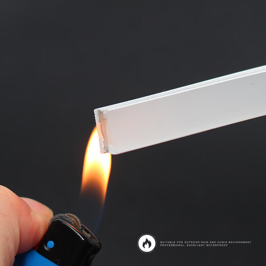 柔性硅胶灯带套管嵌入式led免穿线分体可弯曲软条led防水硅胶灯槽 平面发光硅胶一米2010工程款 不含光源穿线款 其它