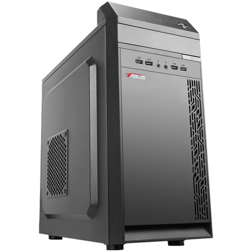 ASUS office host 12490F 12600KF HDMI quad screen stock trading home office game desktop computer host designer computer DIY assembly computer complete machine configuration three 12600KF 32G 1TB WIFI single host