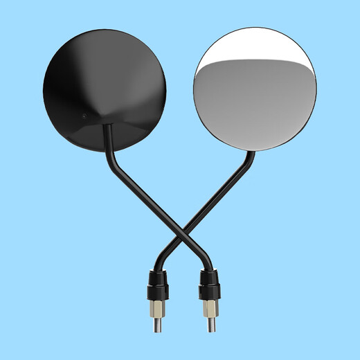 Puda electric vehicle rearview mirror universal electric vehicle reflector electric vehicle reversing mirror round rearview mirror with wrench